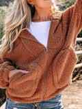 Aileen | Oversized Teddy Zip-Up Jacket for Women 4
