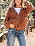 Aileen | Oversized Teddy Zip-Up Jacket for Women 6
