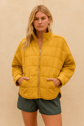 April | Lightweight Compact Zip Puffer Jacket for Women 5