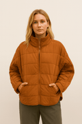 April | Lightweight Compact Zip Puffer Jacket for Women 6