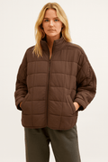 April | Lightweight Compact Zip Puffer Jacket for Women 2