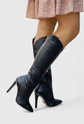 Melorynn | Brown Leather Orthopedic Ankle Boots, Side Zip 1