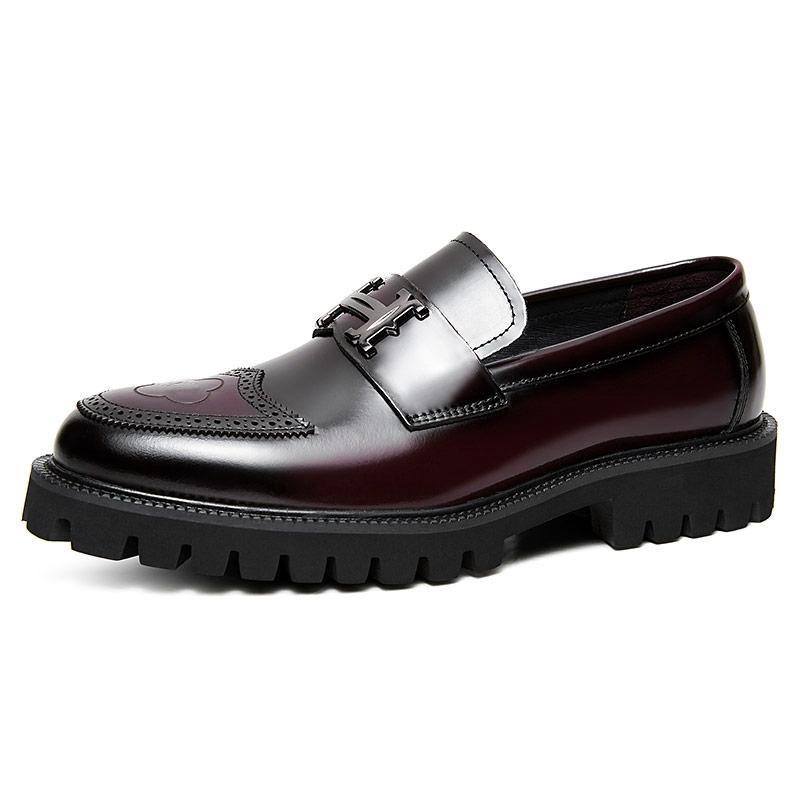 Callum | Chunky Sole Slip-On Loafers for Men
