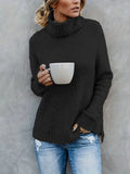 Rosalind | Chic Women's Breathable Turtleneck Sweater 2