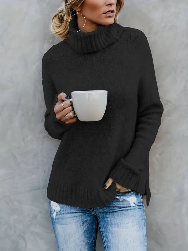 Rosalind | Chic Women's Breathable Turtleneck Sweater