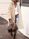 Solene | Cozy Reversible Long Coat for Women 4