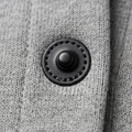 Women's Long Hooded Cardigan, Button Front with Pockets 8