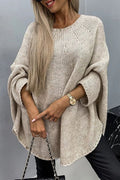 Mia | Chunky Knit Batwing Sleeve Sweater for Women 1