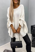 Mia | Chunky Knit Batwing Sleeve Sweater for Women 3