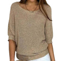 Lena | Lightweight Knit Batwing Sweater for Women 1