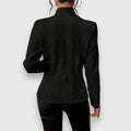 Merle | Fitted Cable-Texture Mock Neck Top for Women 4