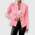 Merle | Fitted Cable-Texture Mock Neck Top for Women 6