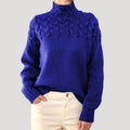 Katrin | Lightweight Cable Knit Turtleneck Sweater for Women 1