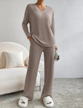 Sunniva | Chic Women's Two-Piece Pullover Sweater Set 4