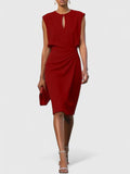 Sophisticated Midi Dress for Women 6