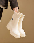 Dilara | Chunky Block-Heel Chelsea Boots for Women 4