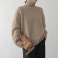 Cashmere Turtleneck Pullover Sweater for Women 3