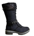 Mid-Calf Western Buckle Snow Boots for Women 4