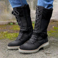 Mid-Calf Western Buckle Snow Boots for Women 3