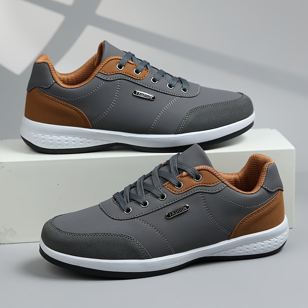 Maxwell | Cushioned Lace-Up Casual Sneakers for Men