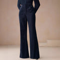 Women's Flare Trousers, High Waist Corduroy 3