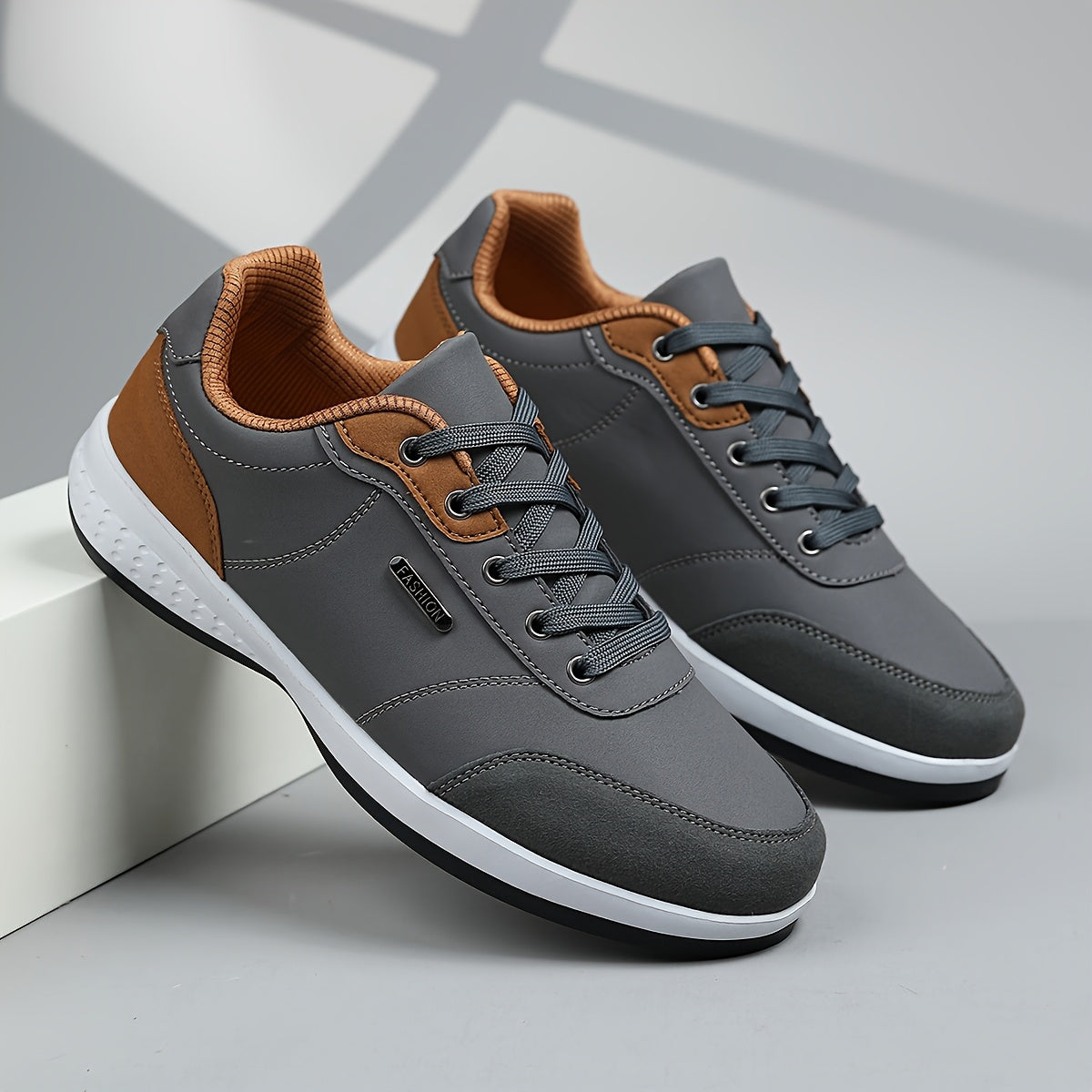 Maxwell | Cushioned Lace-Up Casual Sneakers for Men