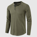 Petrus | Classic Men's Knit Long Sleeve Henley 4