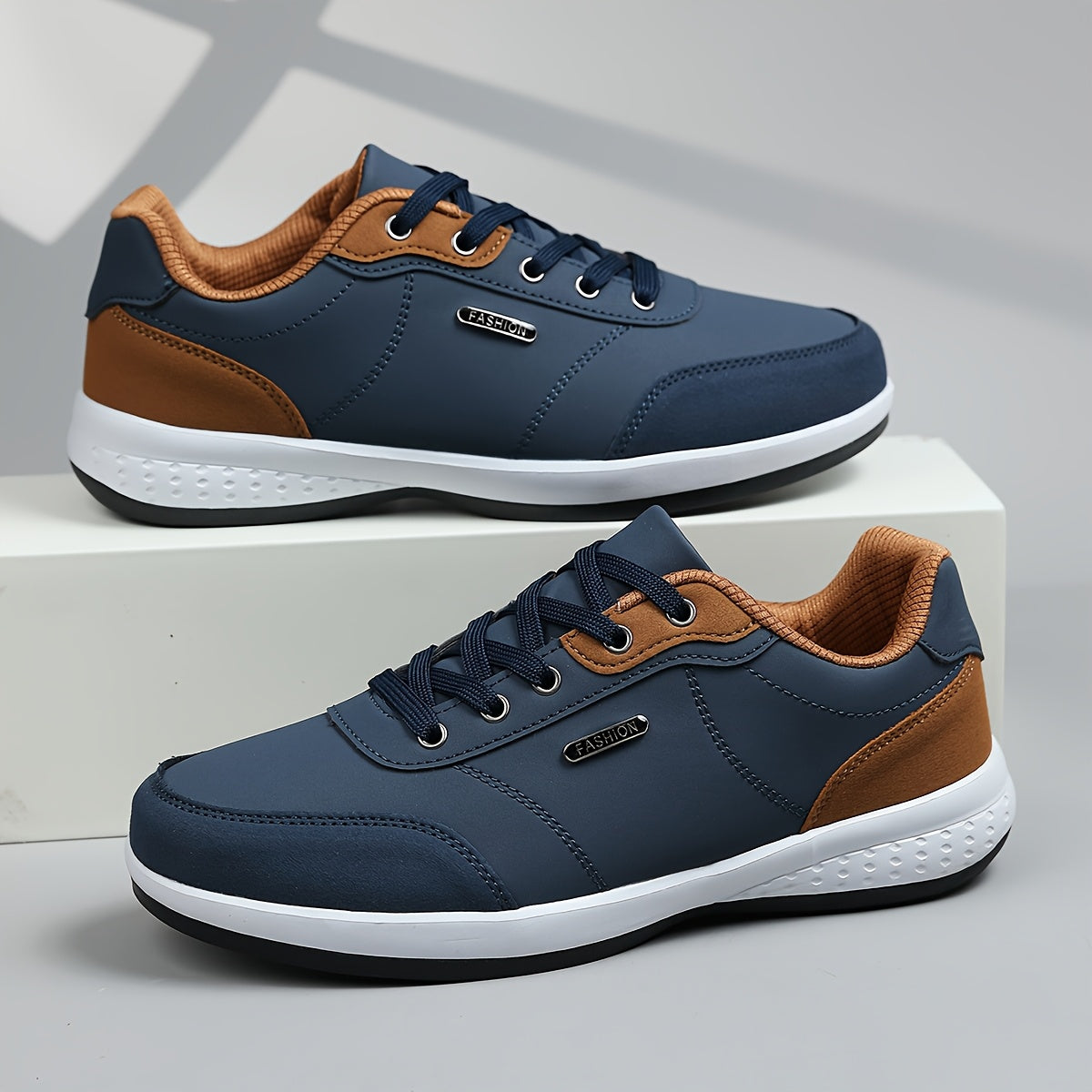 Maxwell | Cushioned Lace-Up Casual Sneakers for Men
