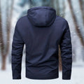Moritz | Lined Hooded Water-Repellent Winter Jacket for Men 5