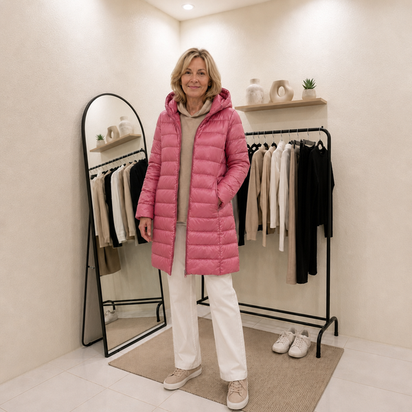 Mira | Ultralight Longline Puffer Jacket for Women