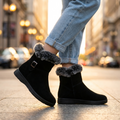 Daphne | Plush Trim Ankle Boots for Women 5