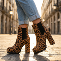 Ivy | Suede Lugged Platform Ankle Boots for Women 2