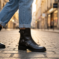 Marlena | Triple Buckle Chelsea Boots for Women 2