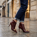 Rowan | Stiletto Heel Pointed Toe Ankle Boots for Women 5