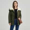 Harlan | Drawstring Waist Parka for Women 4