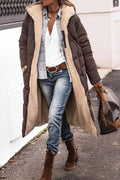 Longline Hooded Padded Coat for Women 6