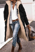 Longline Hooded Padded Coat for Women 1