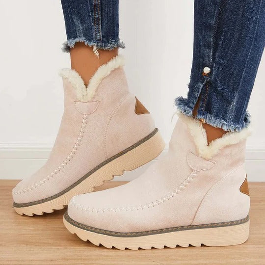 Winter-Ready Insulated Ankle Boots for Women