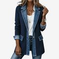 Elaine | Elegant Layered Collar Button Jacket 6
