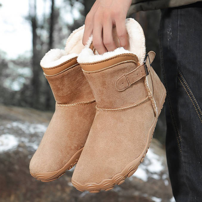 Finn | Waterproof Lined Barefoot Snow Boots for Men