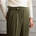Arthur | Pleated Corduroy Trousers for Men 2