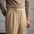 Arthur | Pleated Corduroy Trousers for Men 8