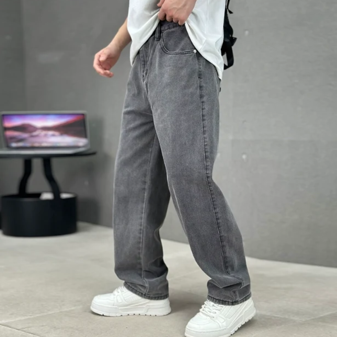 Edgar | Classic Straight Leg Jeans for Men