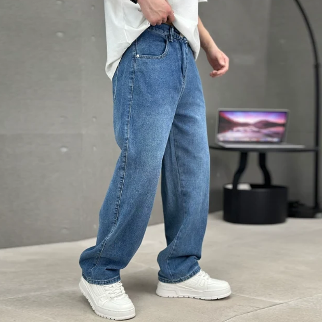 Edgar | Classic Straight Leg Jeans for Men