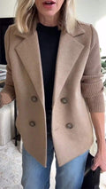 Johanna | Elegant Women's Double Breasted Knit Blazer 4