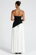 Women's Asymmetric Maxi Dress Wedding Guest Formal 6