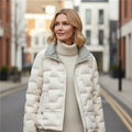 Margit | High-Neck Quilted Puffer Jacket for Women 6