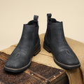 Kieran | Square Toe Pull-On Chelsea Boots for Men 7