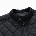 Alexander | Diamond-Quilted Stand-Collar Jacket for Men 8