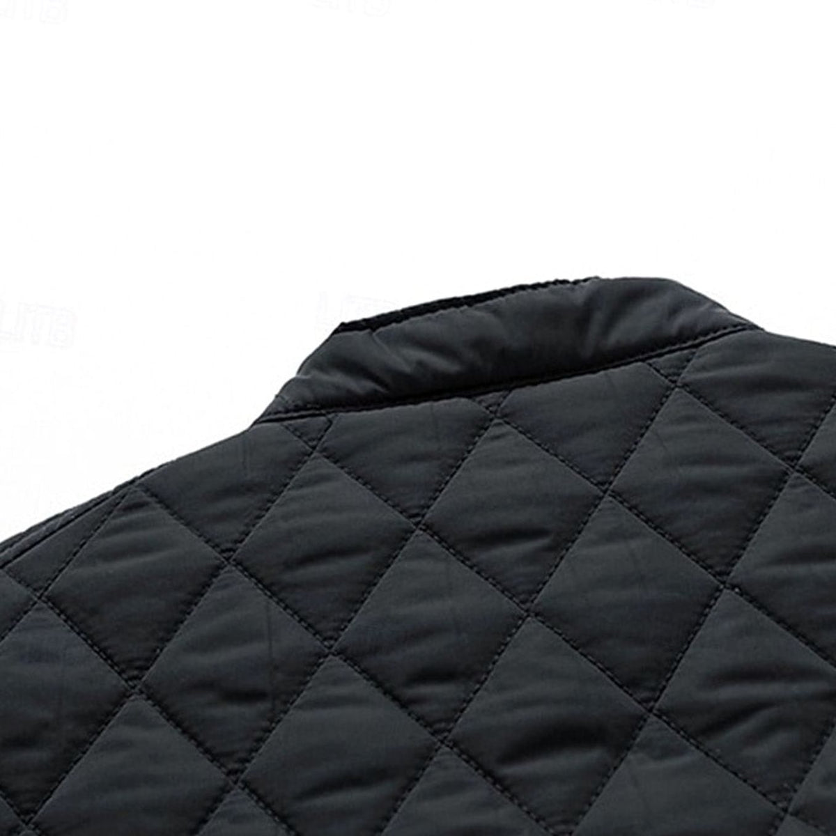 Alexander | Diamond-Quilted Stand-Collar Jacket for Men